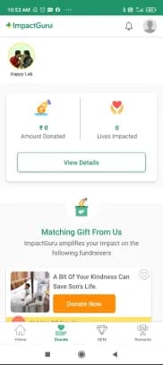 Competitor teardowns of Milaap, Ketto and Impact Guru